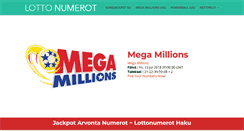Desktop Screenshot of lottonumerothaku.com
